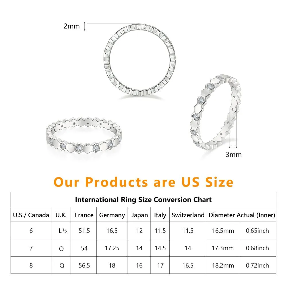 0.20 Carats VVS1 Moissanite Rings for Women 0103