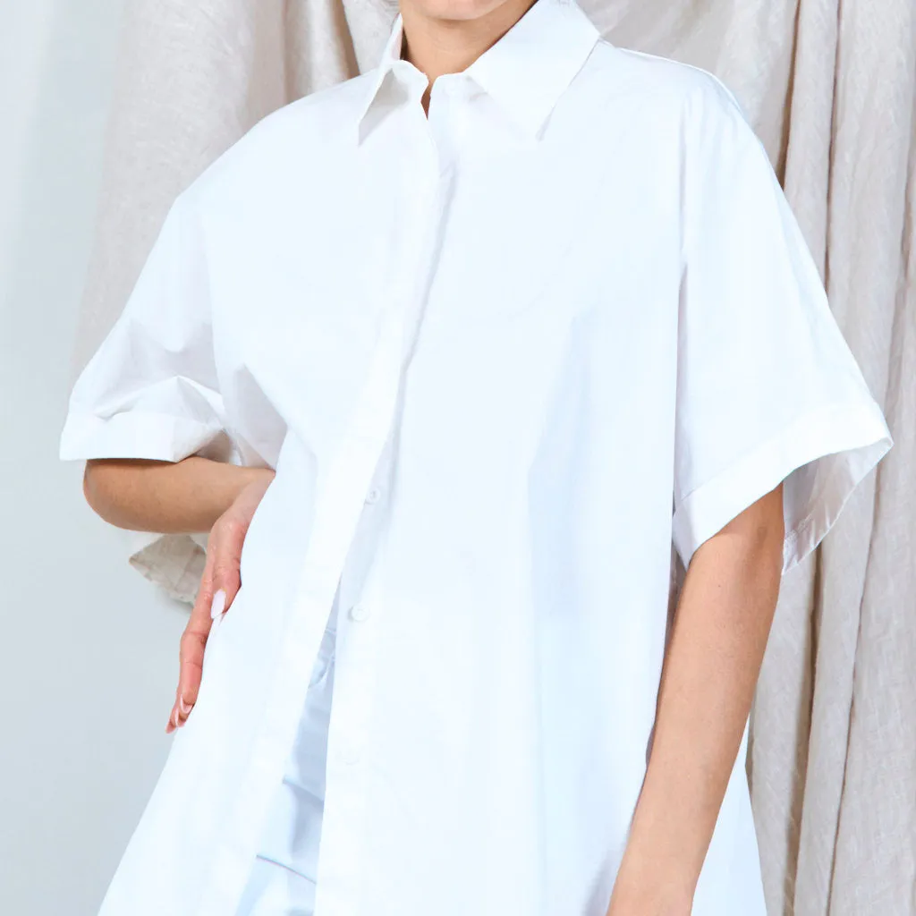 100% Cotton loose-fitting shirt wholesale