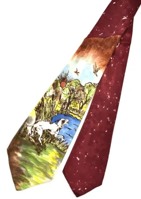 1940s Duck Hunting Tie