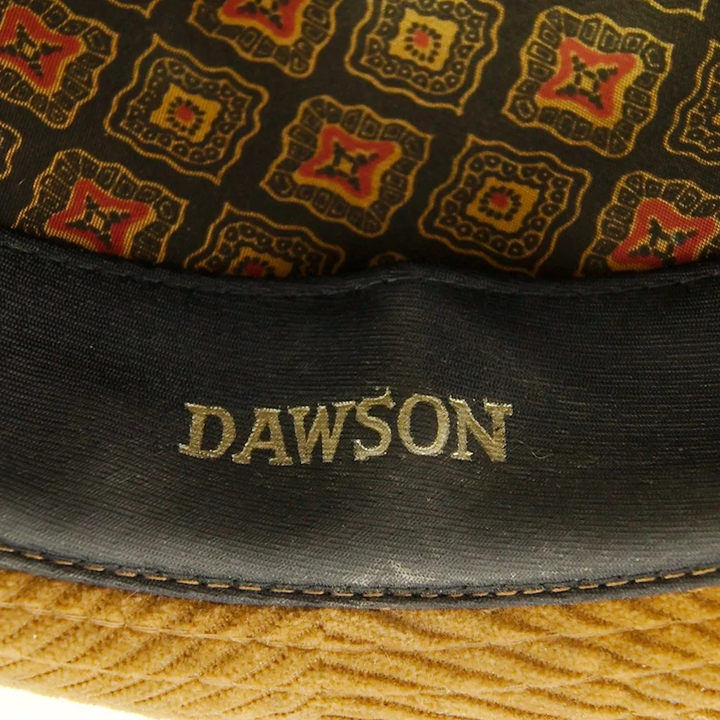 1950s Corduroy Trilby Hat