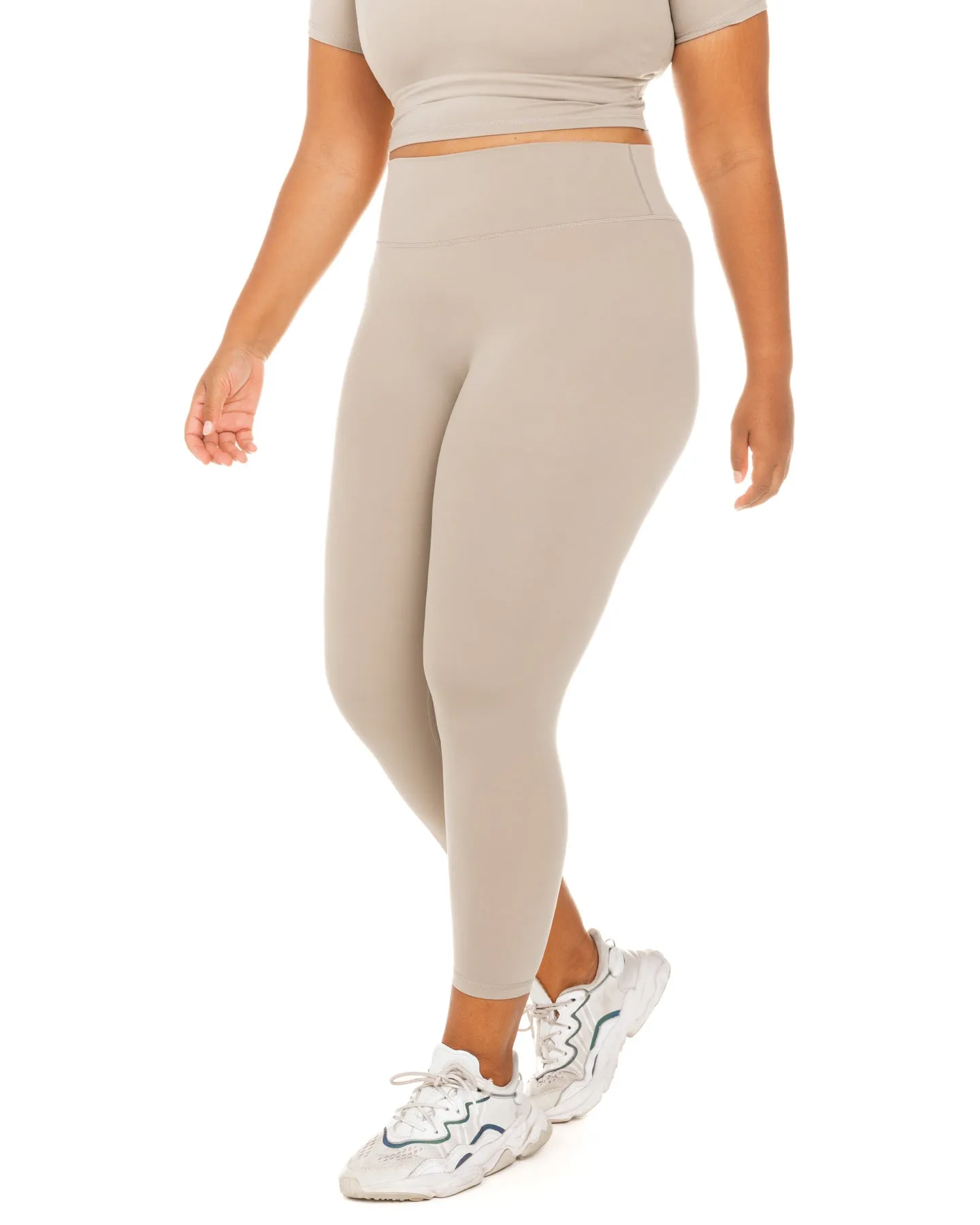 7/8 Aura SF Leggings - Vintage Khaki