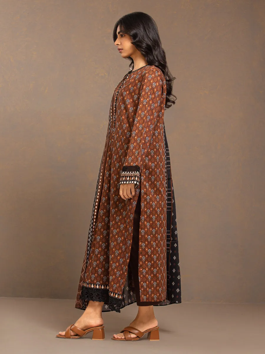 ACE Galleria Merak Printed Khaddar Unstitched 3Pc Suit A-WU3PMK23-22877