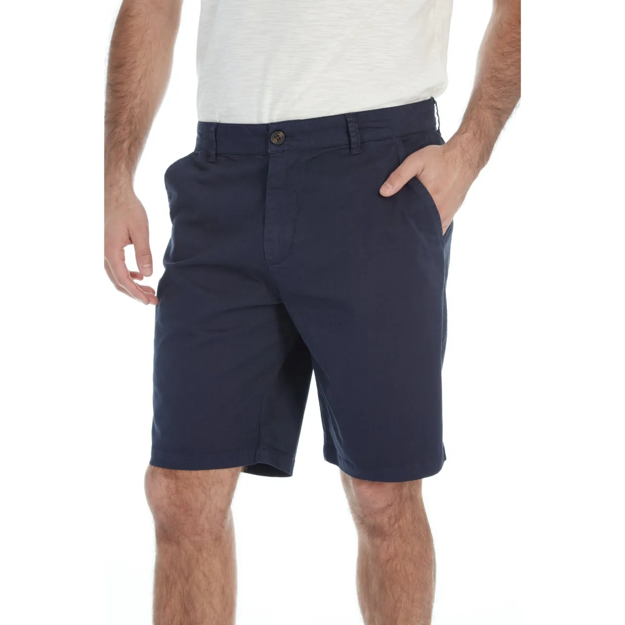 Adan Twill Shorts Navy