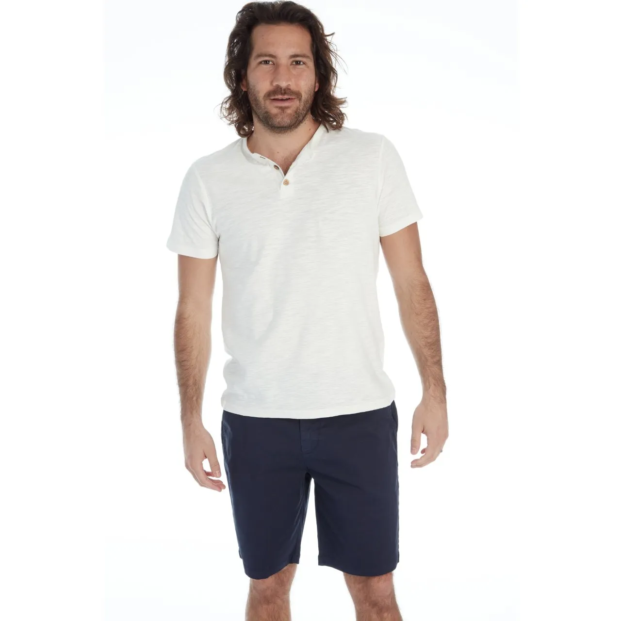 Adan Twill Shorts Navy