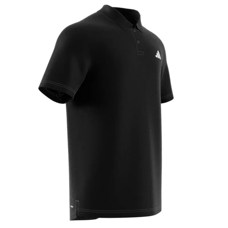 Adidas Club Mens Tennis Polo Shirt - Black