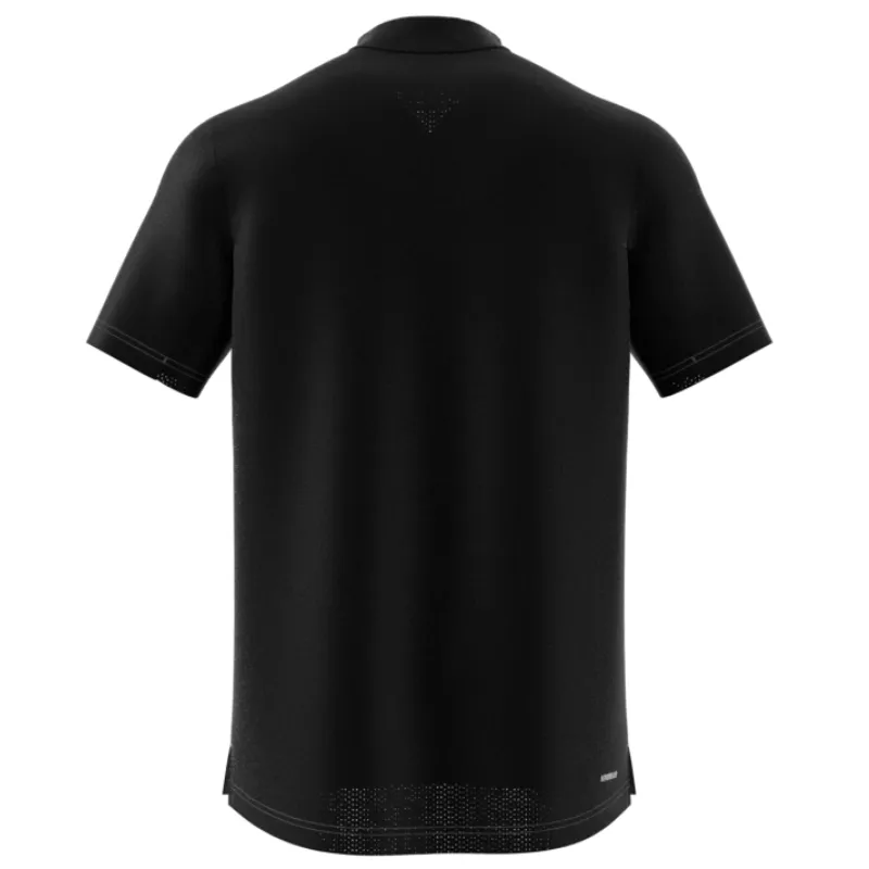 Adidas Club Mens Tennis Polo Shirt - Black