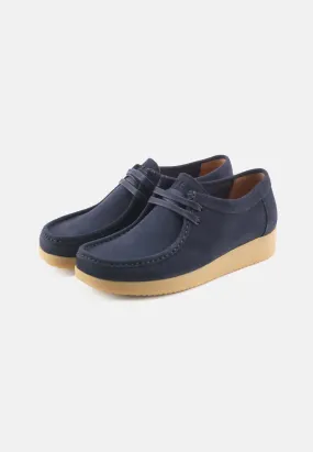 Alba Sko Suede - Navy