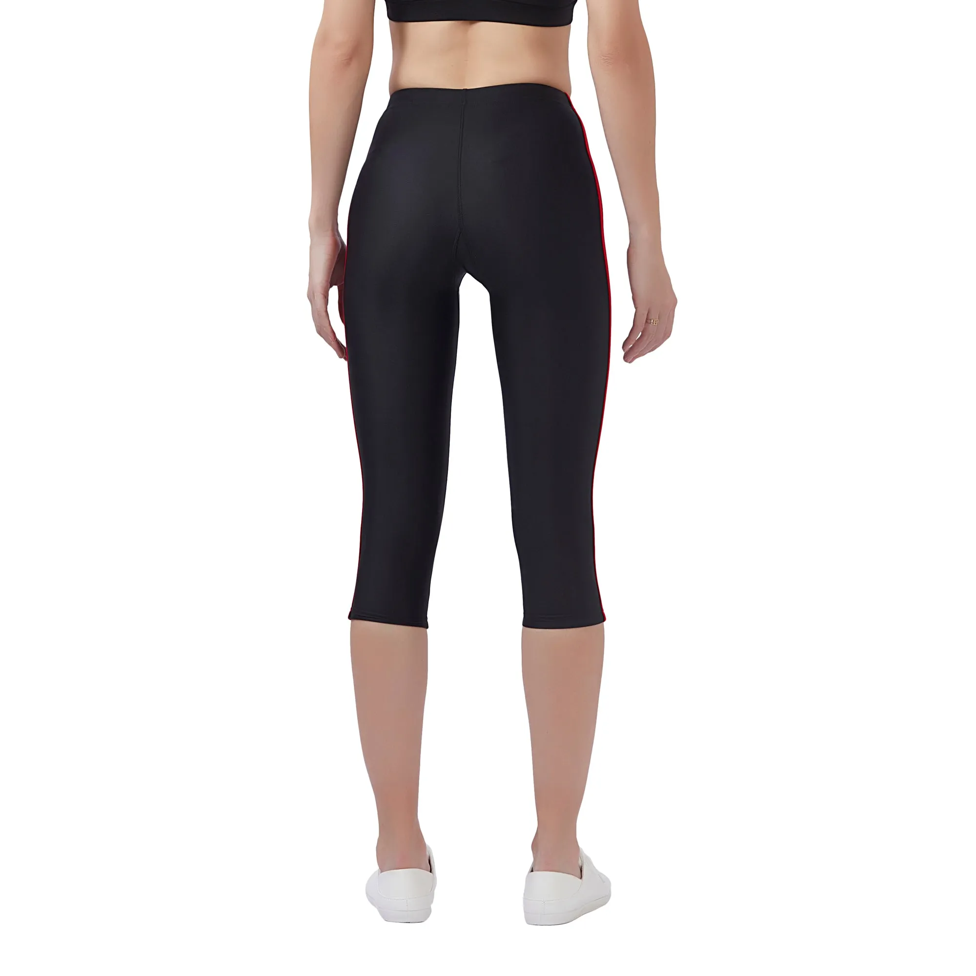 Align Women 3/4TH LEGGING (Ideal for Running, Gym and Yoga) Anti Chafing