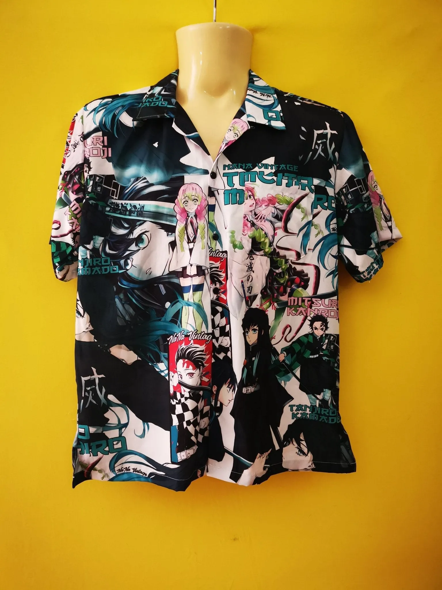 Anime Collar Shirt