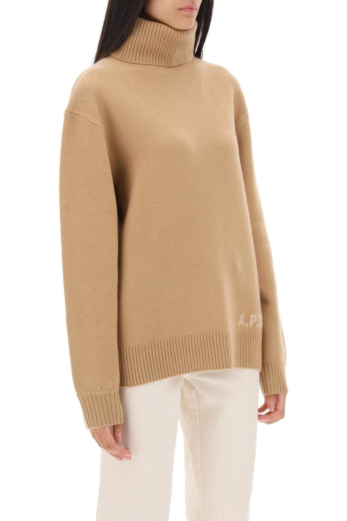 A.p.c. walter virgin wool turtleneck sweater