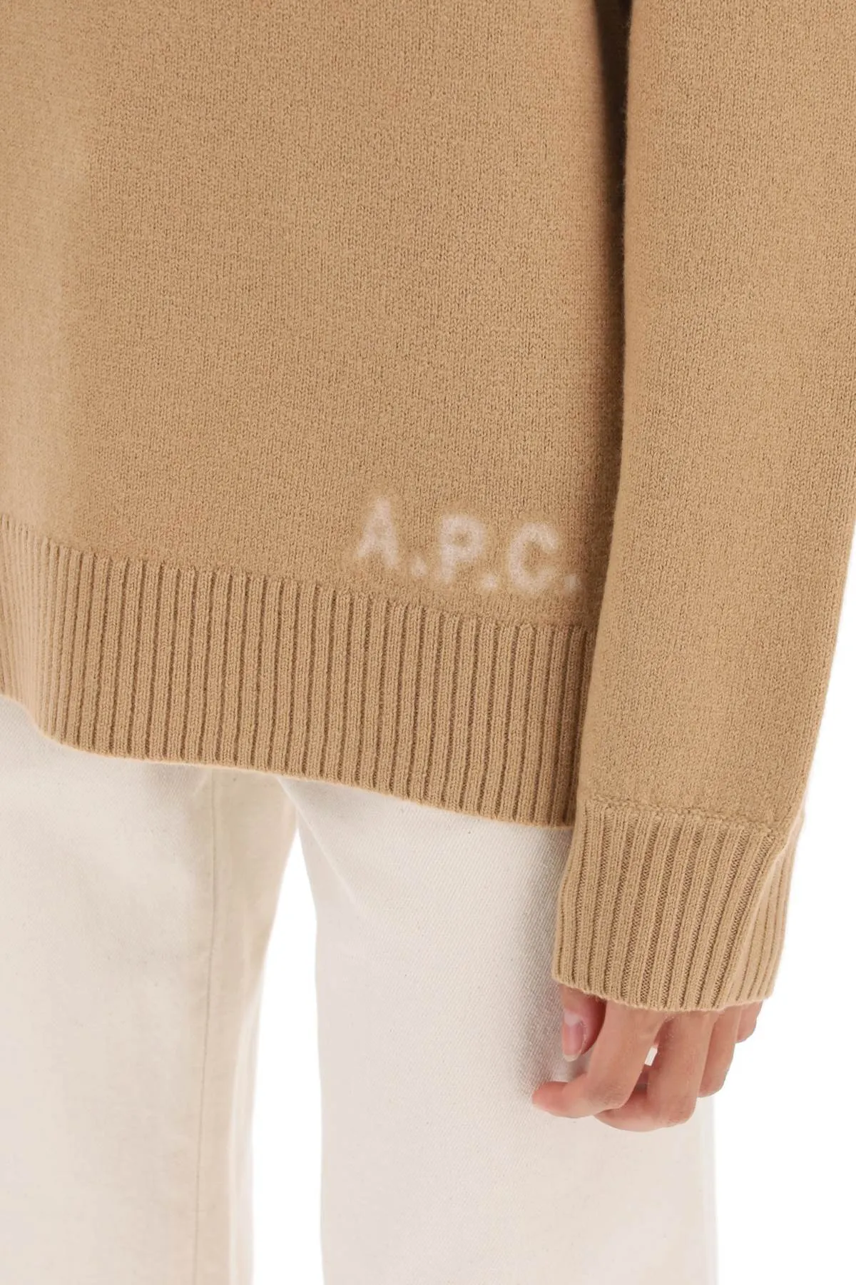 A.p.c. walter virgin wool turtleneck sweater