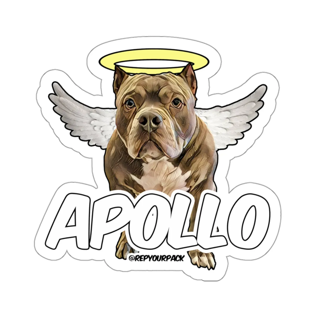 Apollo Angel Wings 2 Stickers