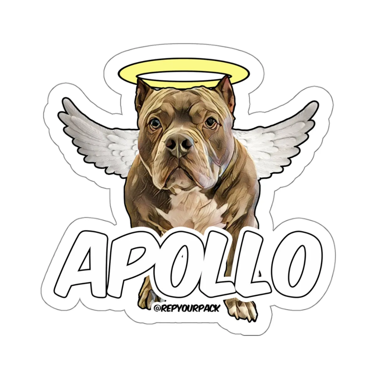 Apollo Angel Wings 2 Stickers