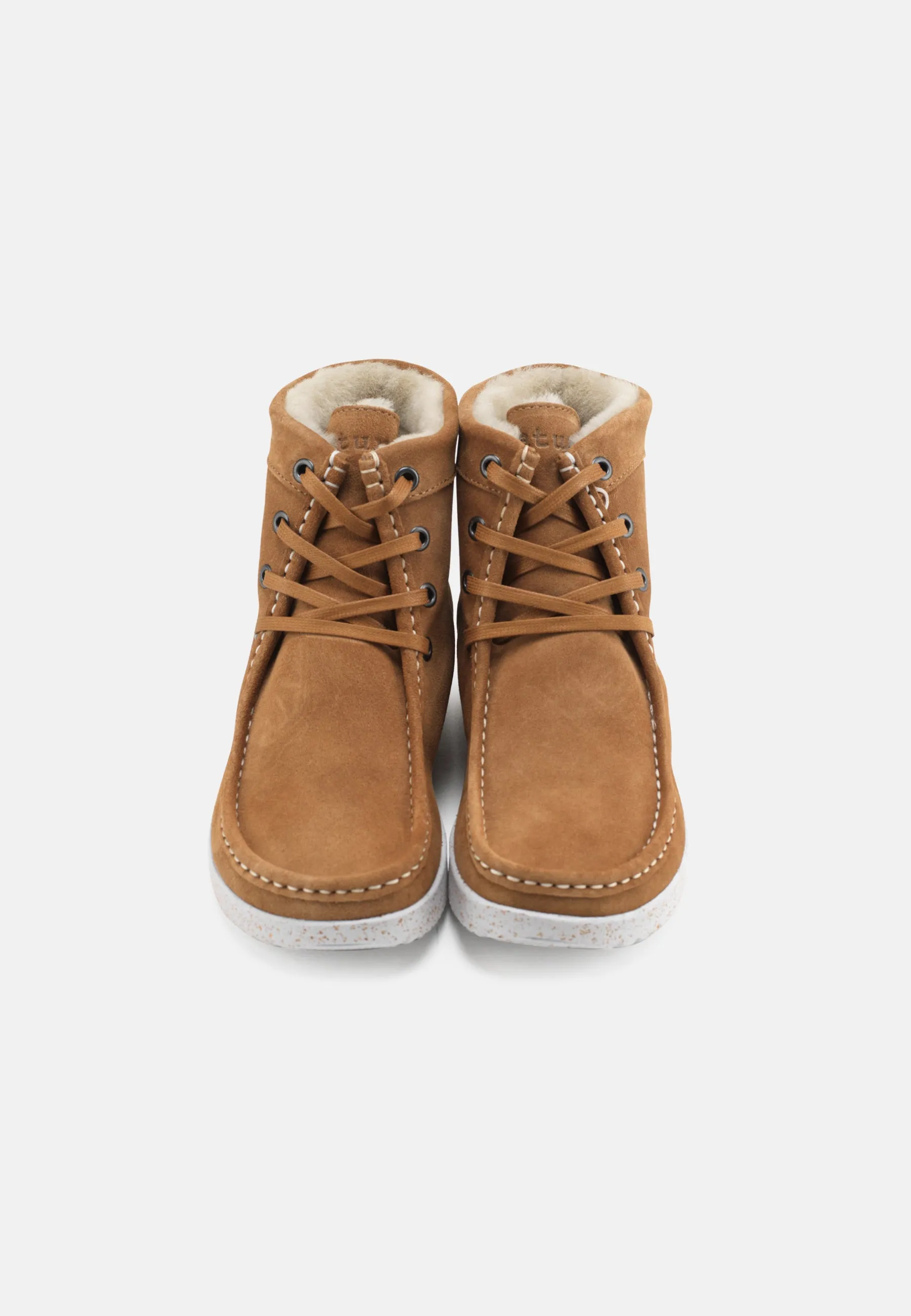 Asta Varmforet Støvle Suede - Toffee