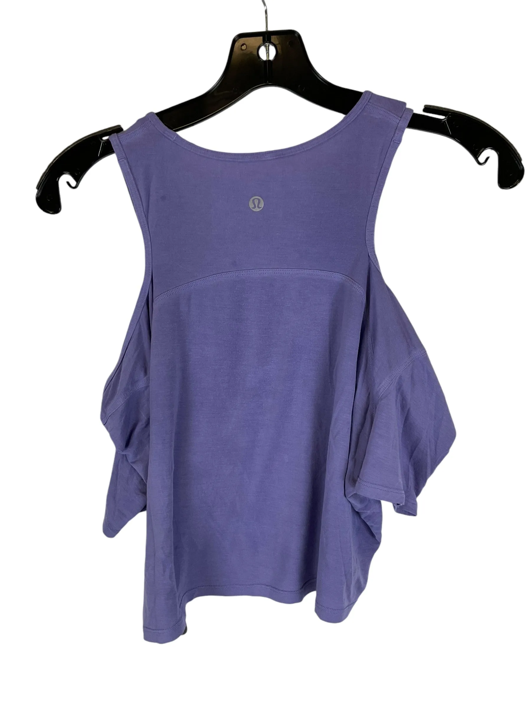 Athletic Top Short Sleeve By Lululemon In Purple