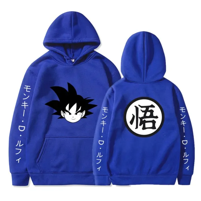 Autumn Sweatshirts Goku tops Dragon-Ball Z Hoodies Men Anime Costume Kids Clothes Boys Girls Tops Children&#39;s Clothing sudaderas