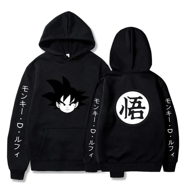 Autumn Sweatshirts Goku tops Dragon-Ball Z Hoodies Men Anime Costume Kids Clothes Boys Girls Tops Children&#39;s Clothing sudaderas