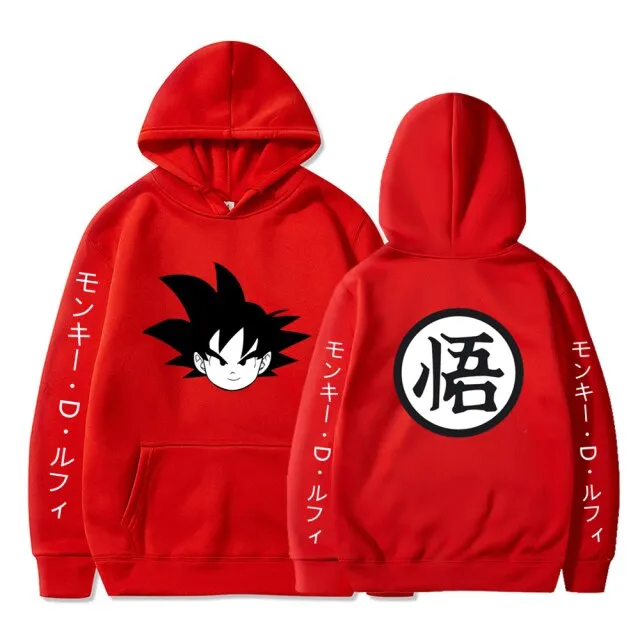 Autumn Sweatshirts Goku tops Dragon-Ball Z Hoodies Men Anime Costume Kids Clothes Boys Girls Tops Children&#39;s Clothing sudaderas