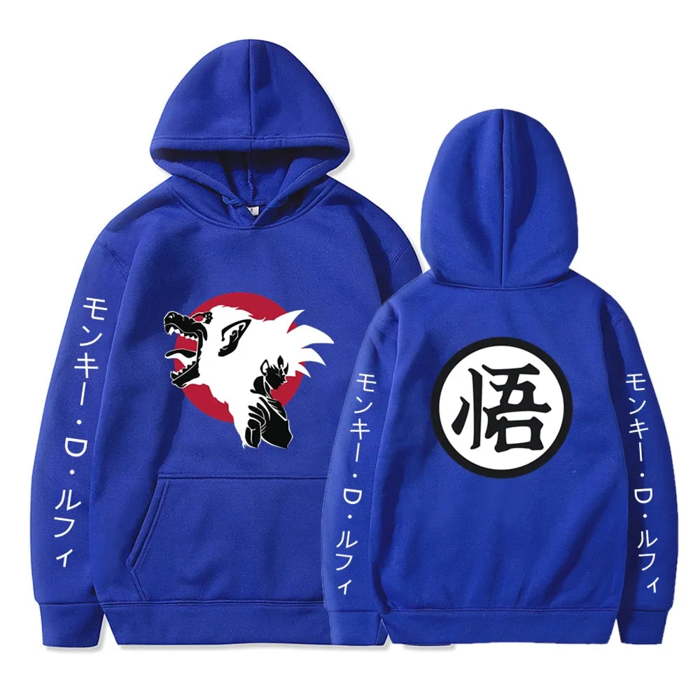 Autumn Sweatshirts Goku tops Dragon-Ball Z Hoodies Men Anime Costume Kids Clothes Boys Girls Tops Children&#39;s Clothing sudaderas