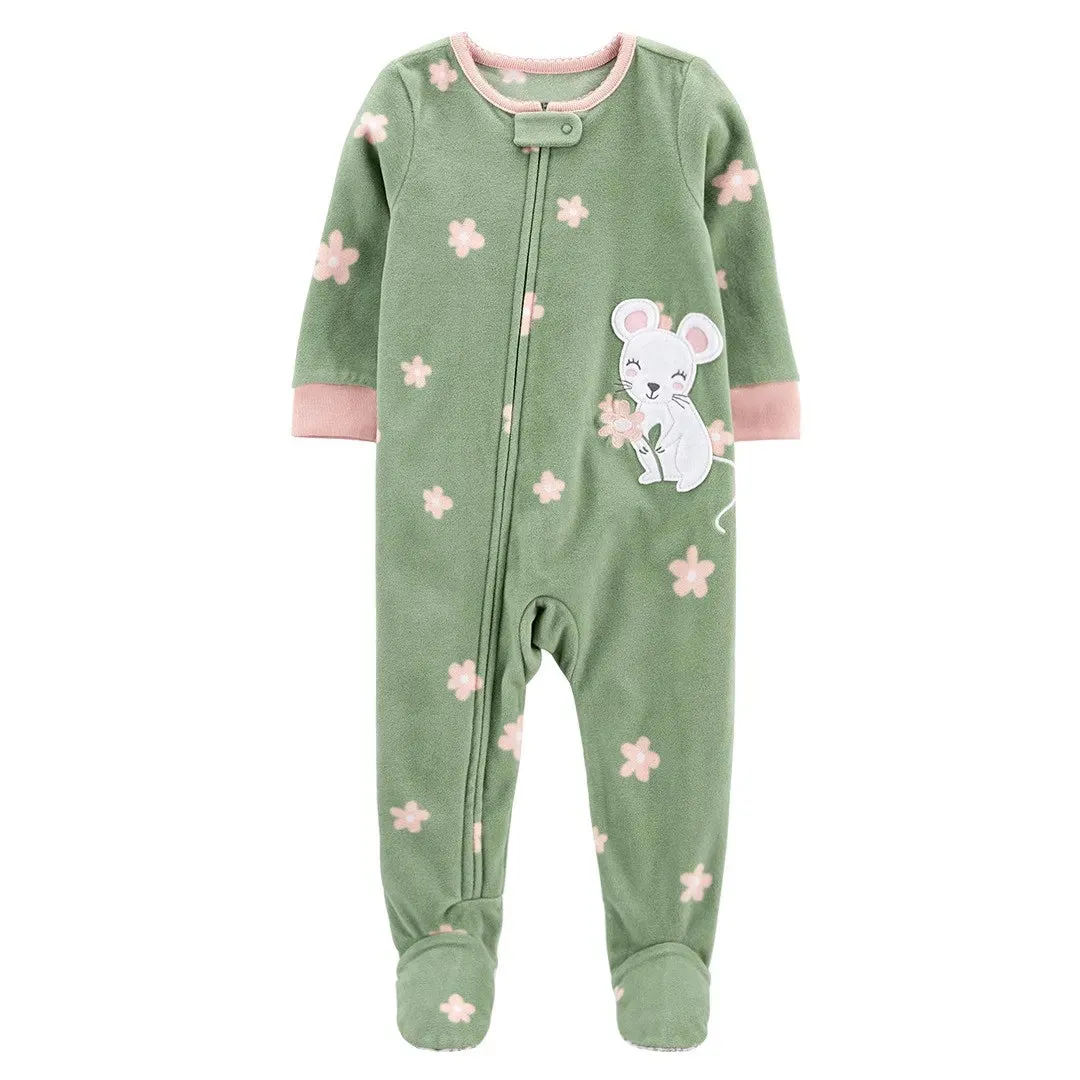 Baby Boy Newborn Cartoon Dinosaur Rompers