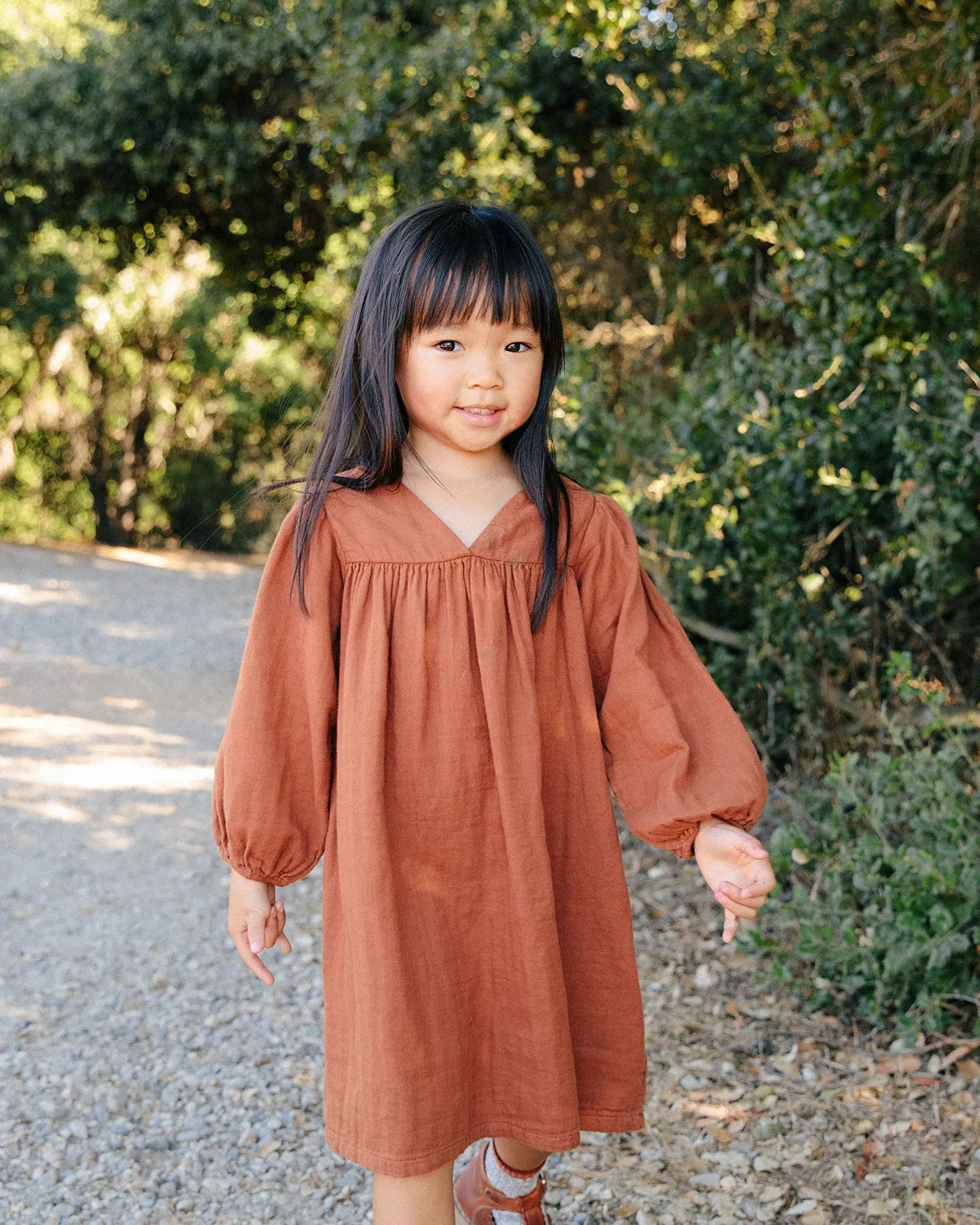 Baby Long Sleeve Muslin Frock