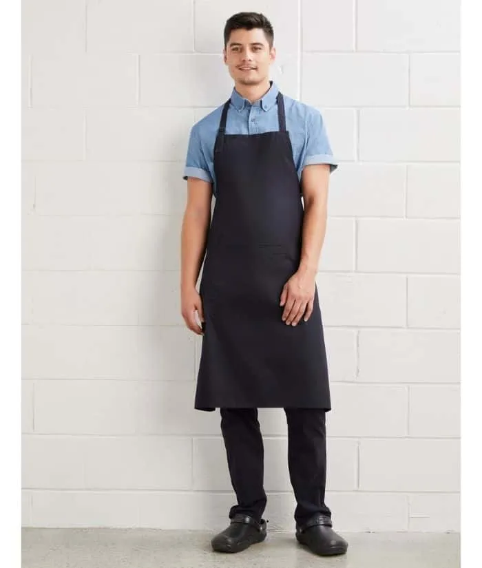 Bib Apron - With Pocket