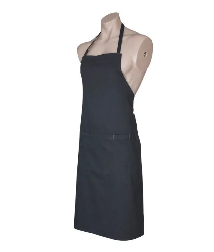 Bib Apron - With Pocket