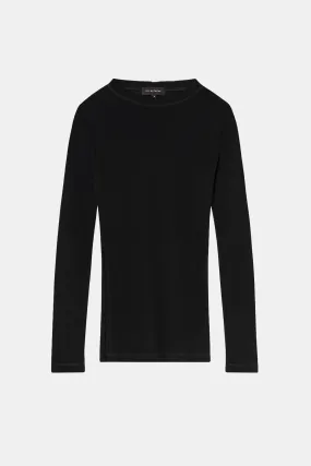 Billy LS Top in Black