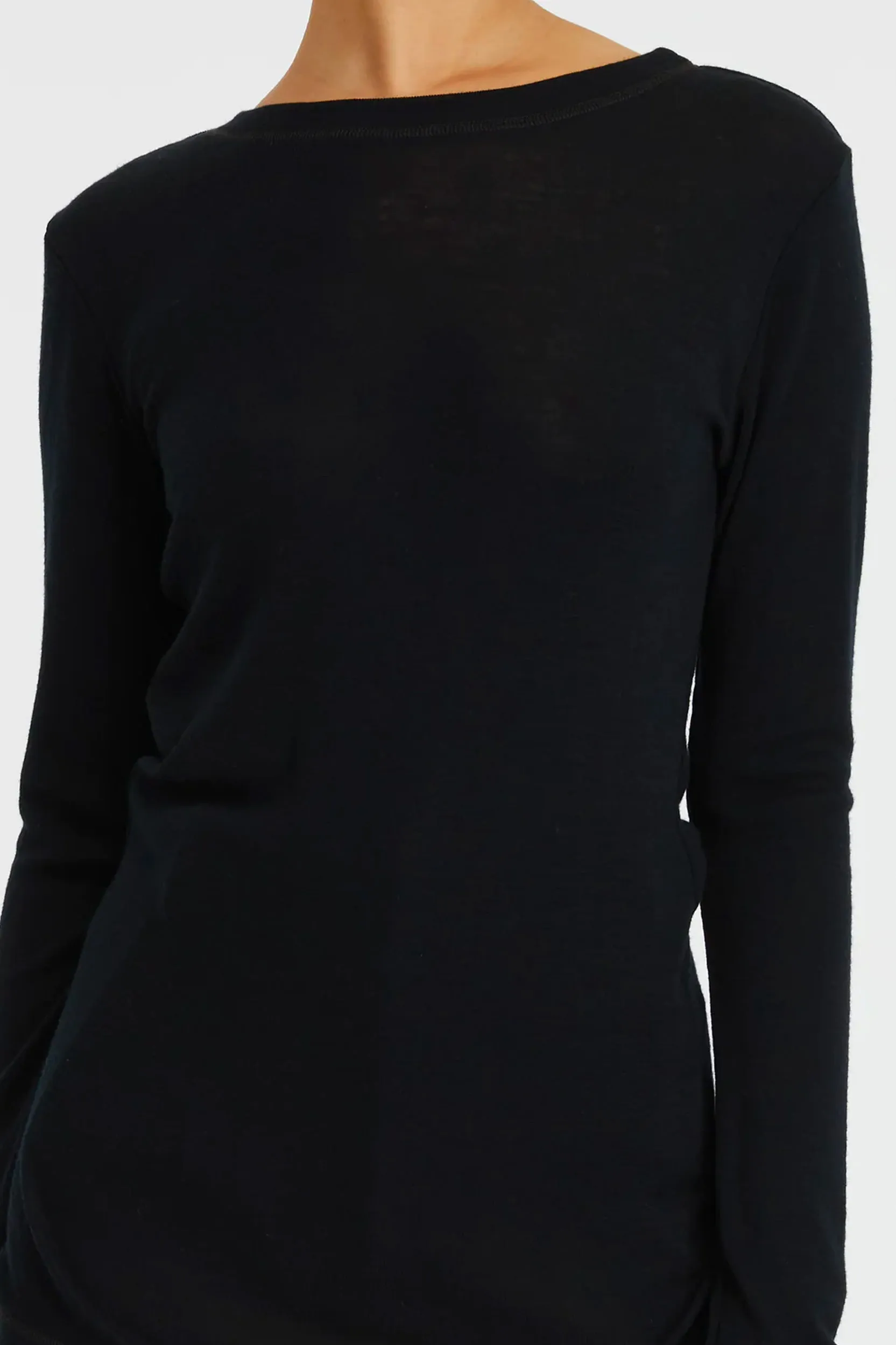 Billy LS Top in Black