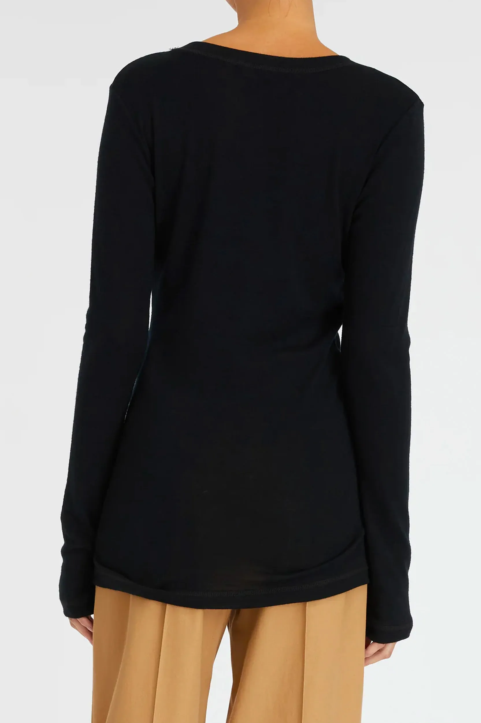 Billy LS Top in Black