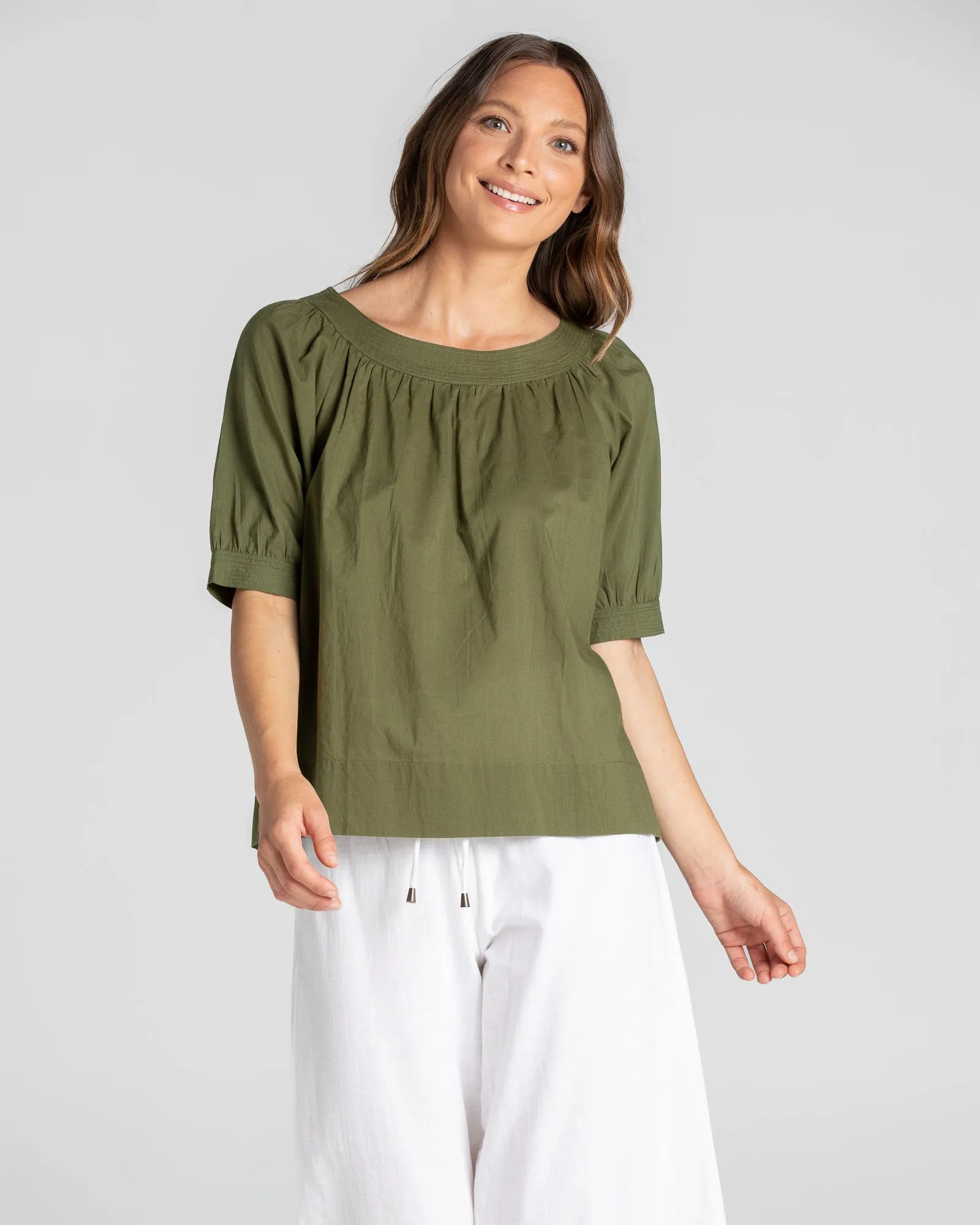 Bliss Top - Khaki