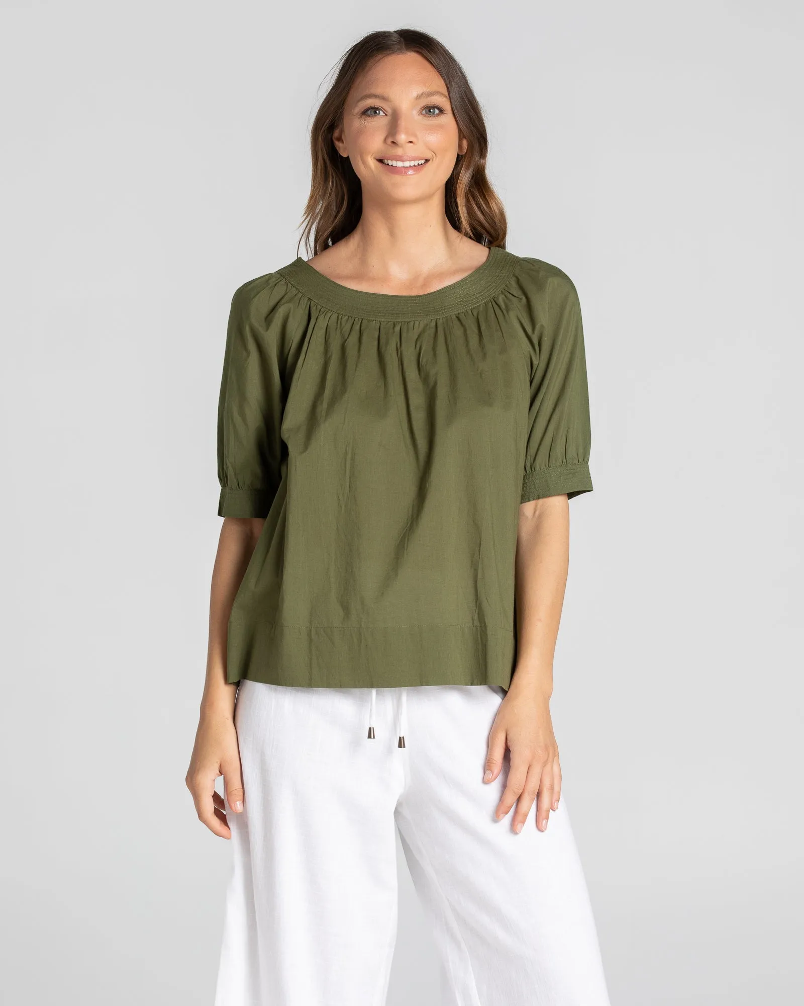 Bliss Top - Khaki