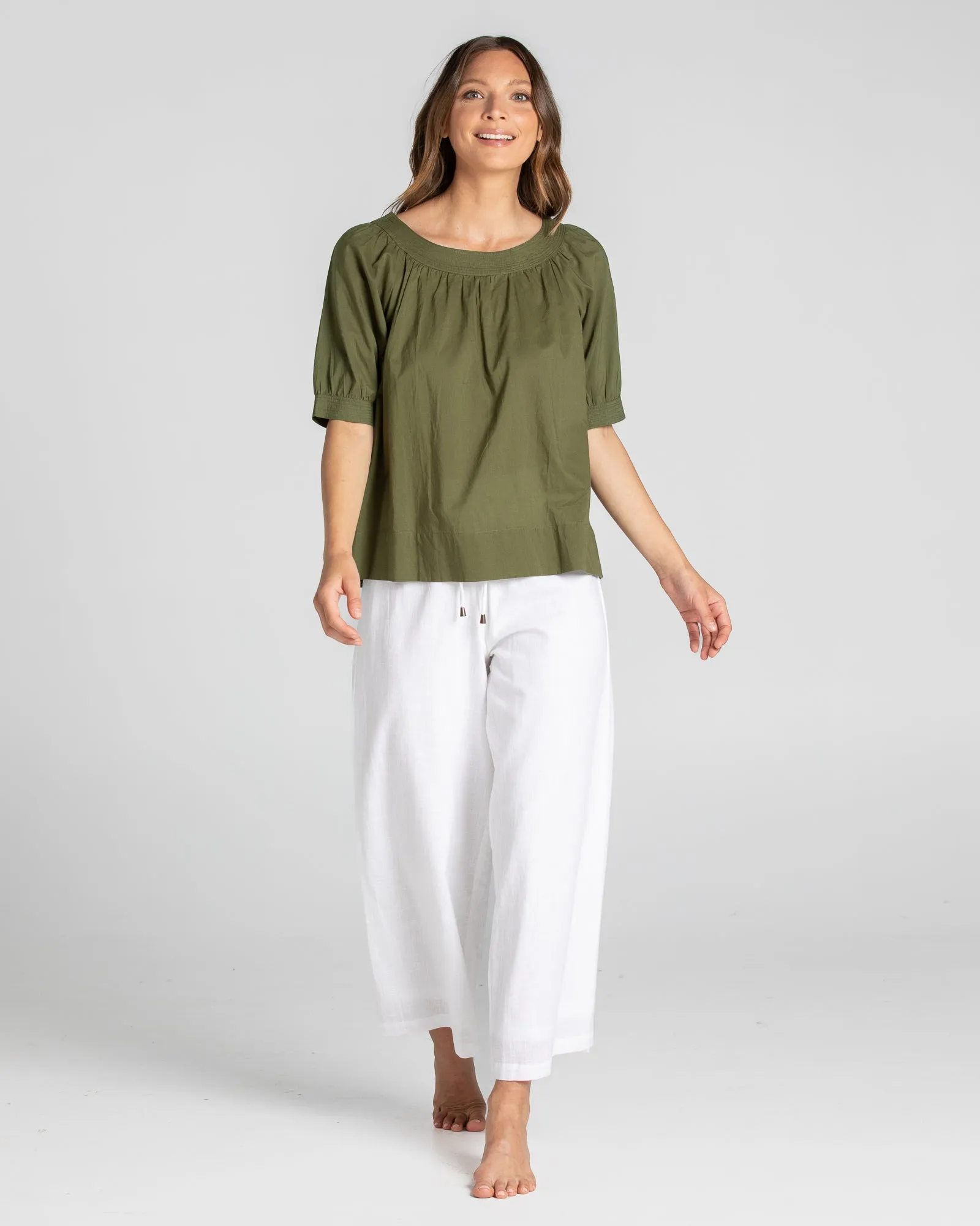 Bliss Top - Khaki