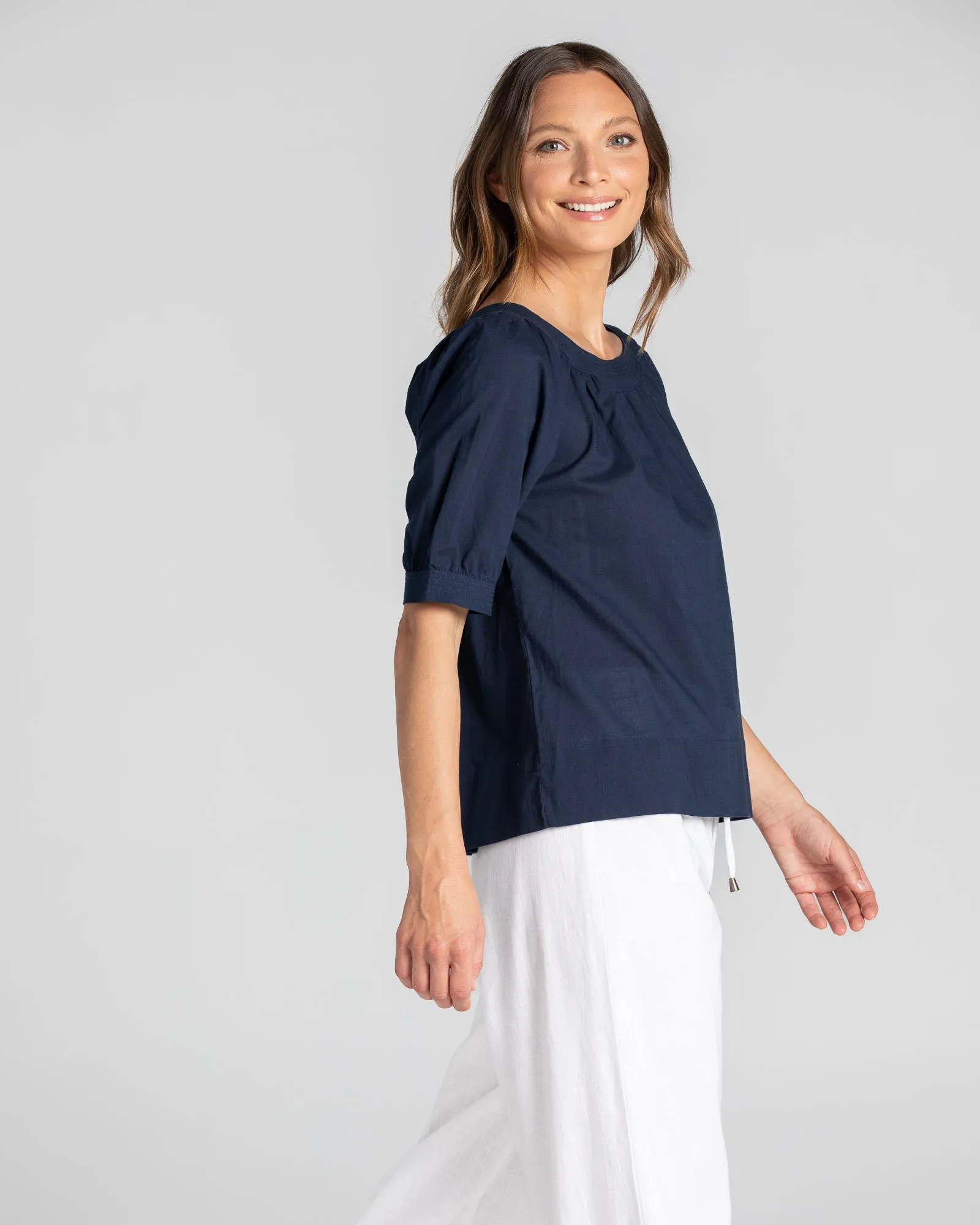 Bliss Top - Navy