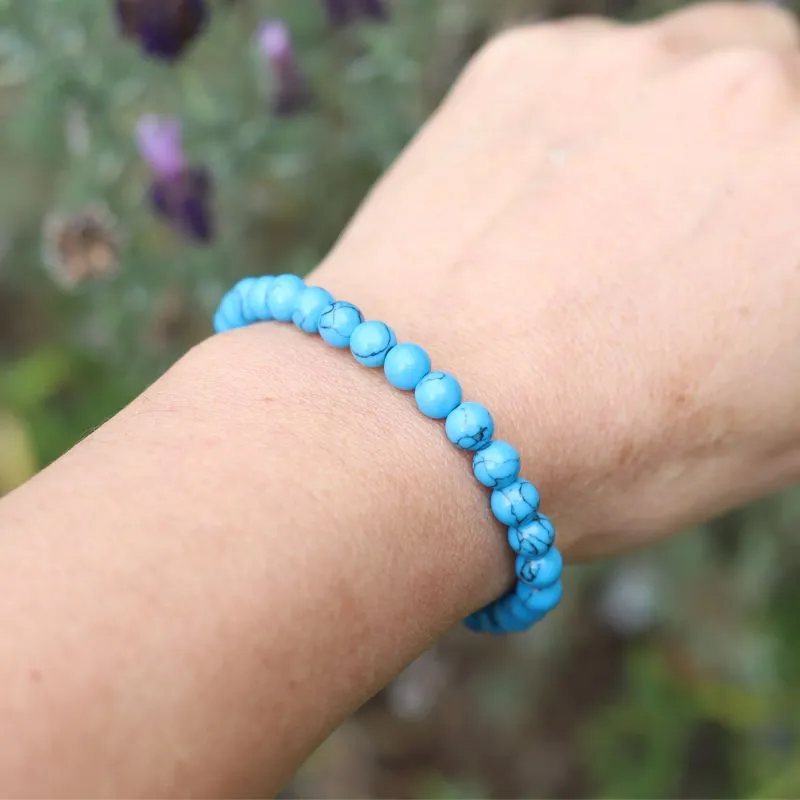 Blue Howlite Bracelet - *Final Sale*