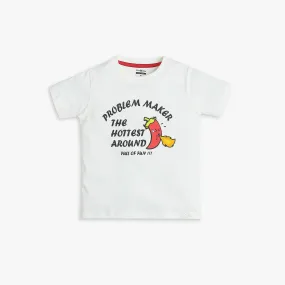 Boys Regular Fit Graphic T-Shirt