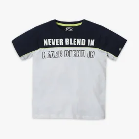 Boy's Regular Fit Printed T-Shirt