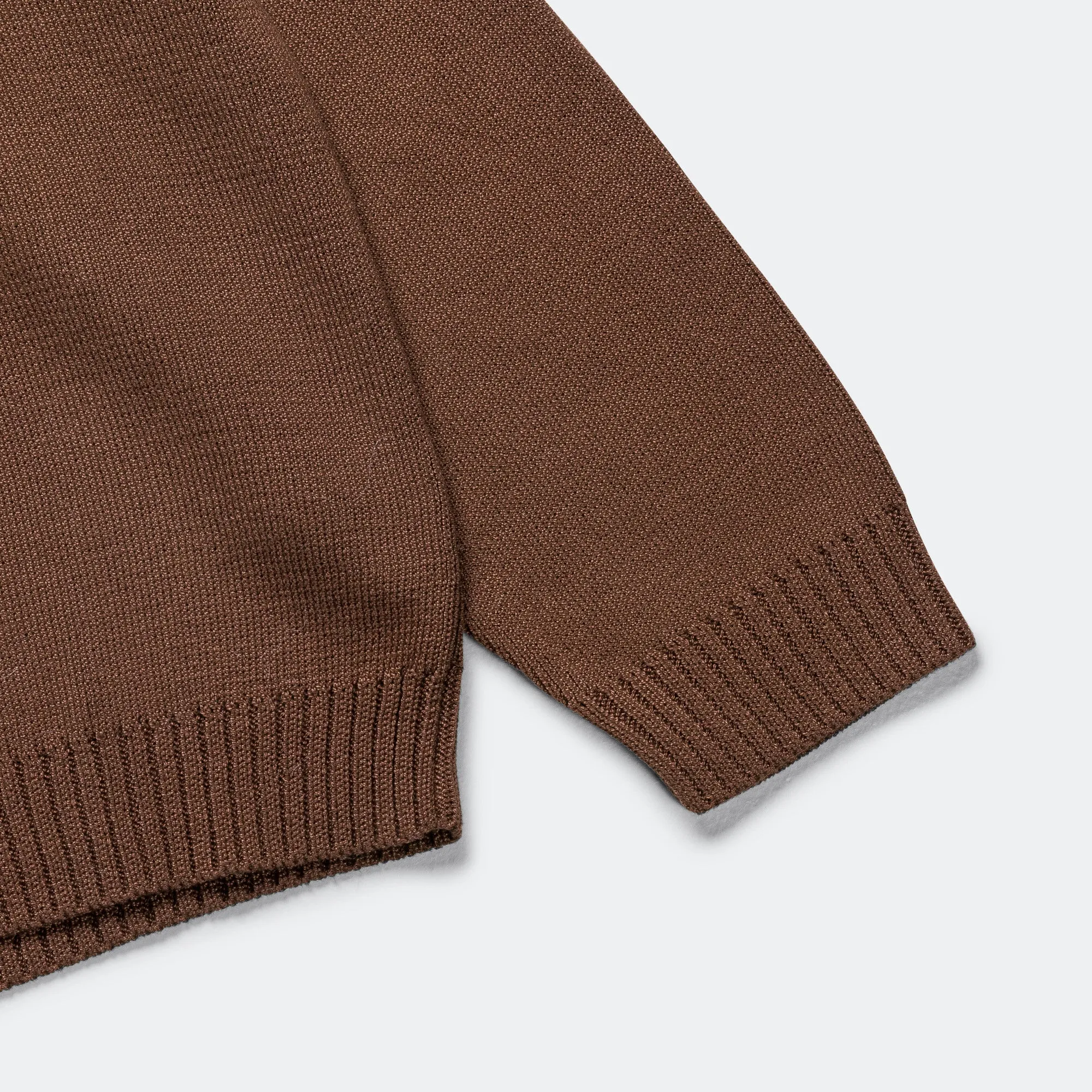 Buttondown Sweater - Brown