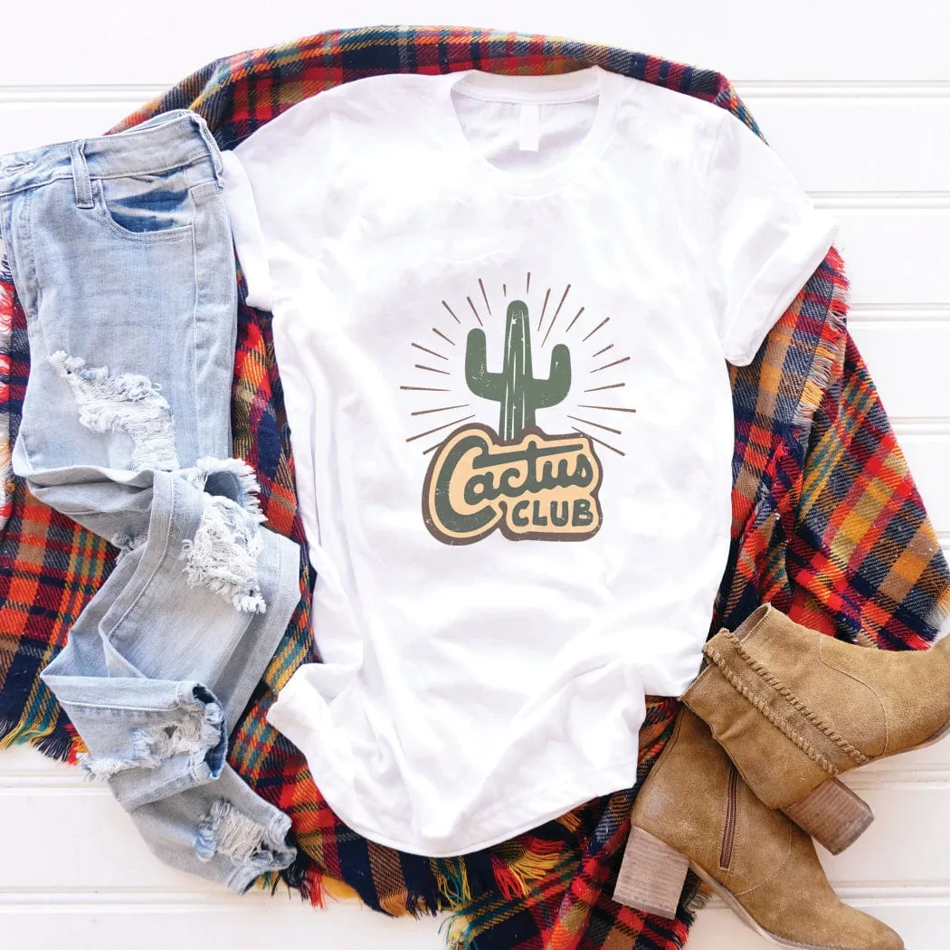 Cactus Club Western Graphic T-Shirt - NA172