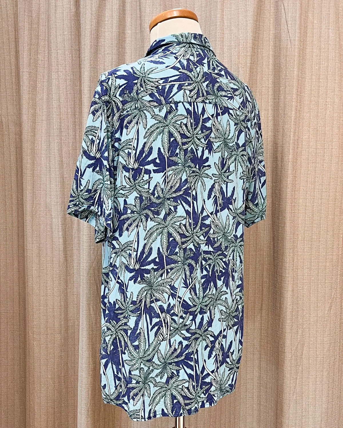 Camicia A Fantasia Palme - XL