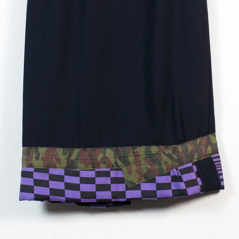 contrast lining skirt