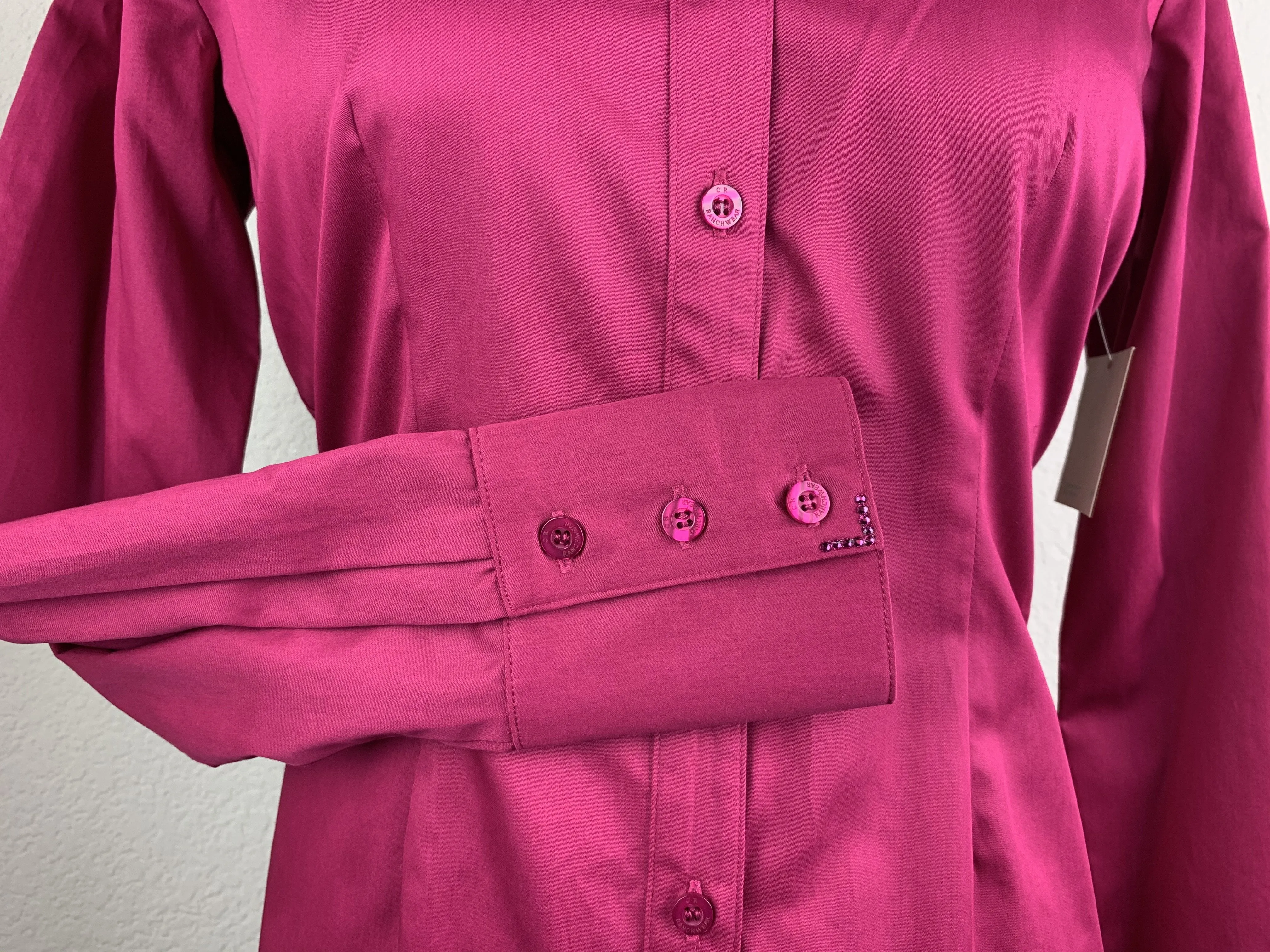 CR Western Pro Fuchsia Cotton Sateen