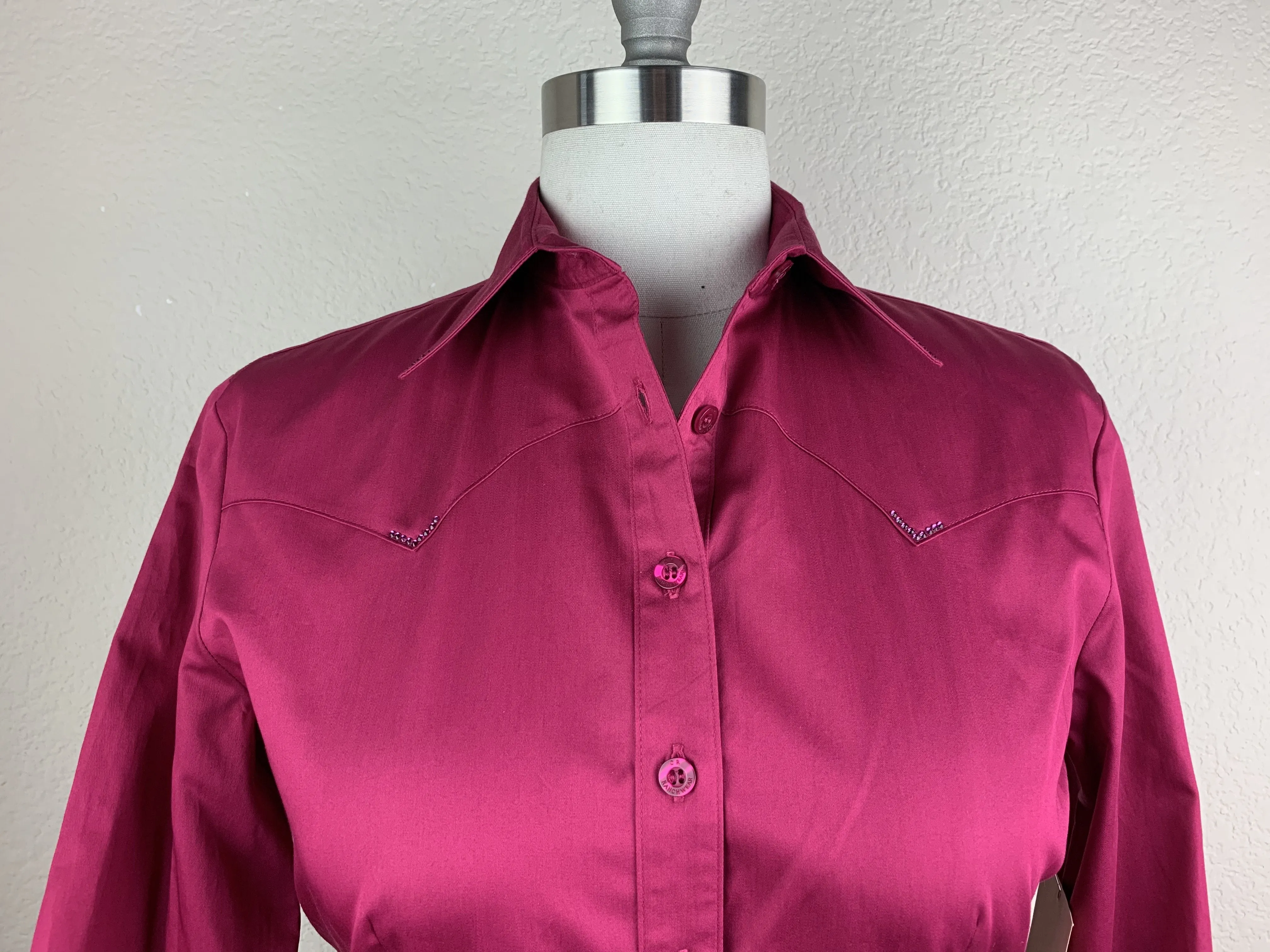 CR Western Pro Fuchsia Cotton Sateen