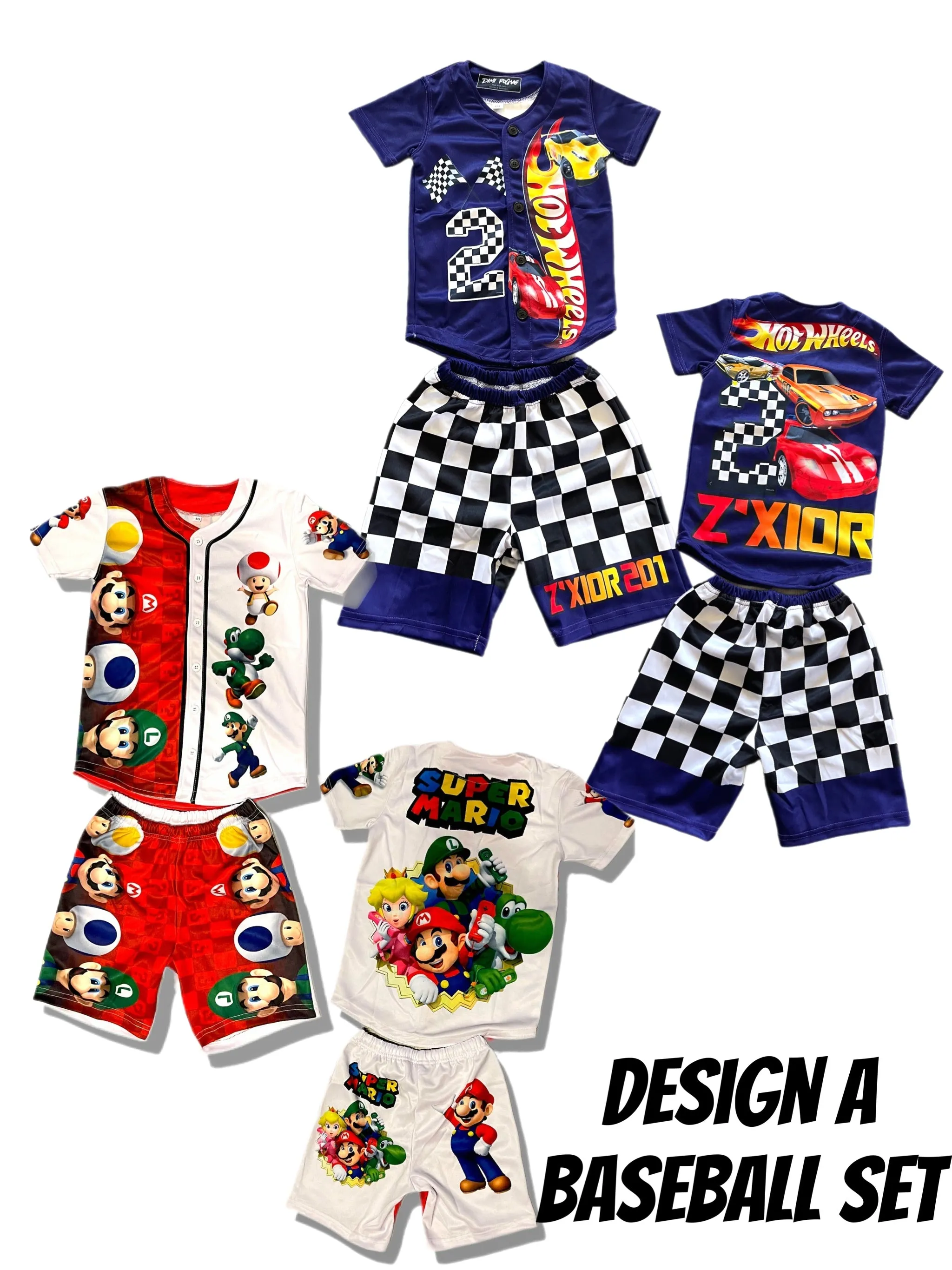 Design a baseball Shorts set