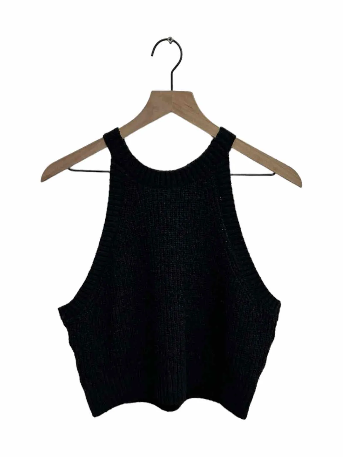 DIVIDED Black SLEEVELESS Women Size XL Sweater