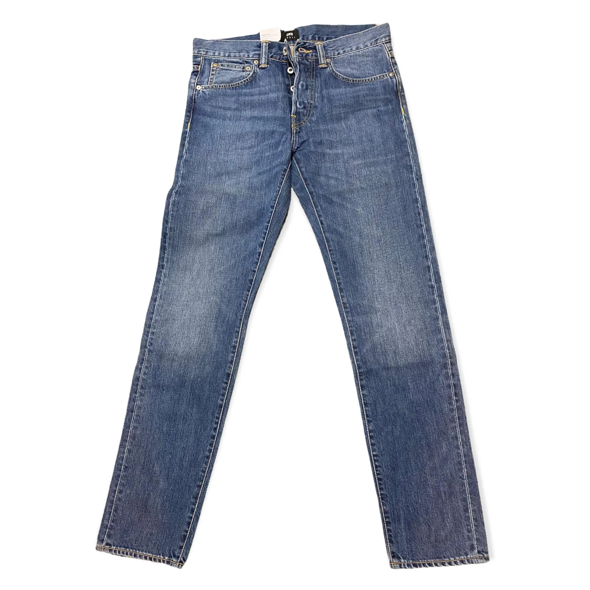 Edwin ED 80 Slim Tapered Kingston Blue Denim Clean Wash