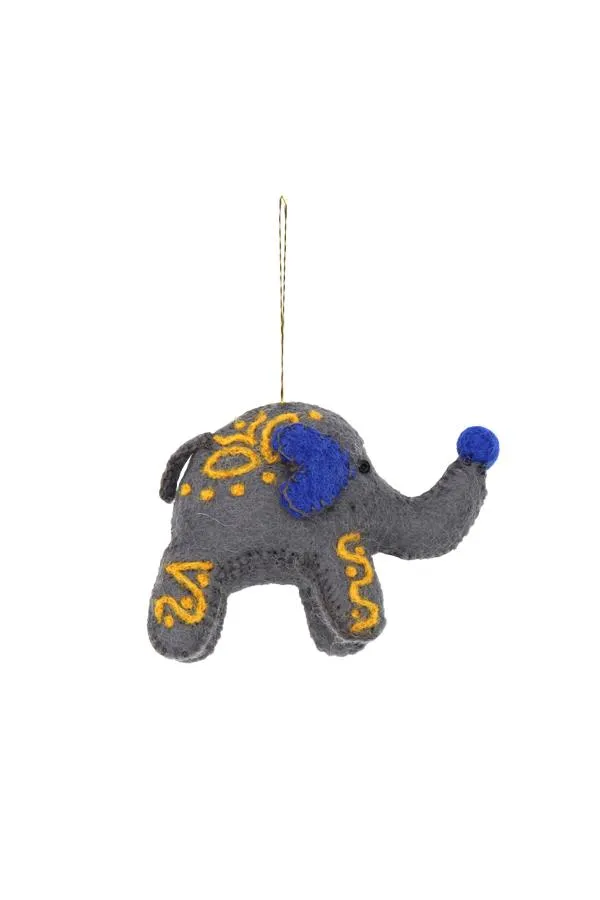 Elephant Ornament: 3pcs/Pkt