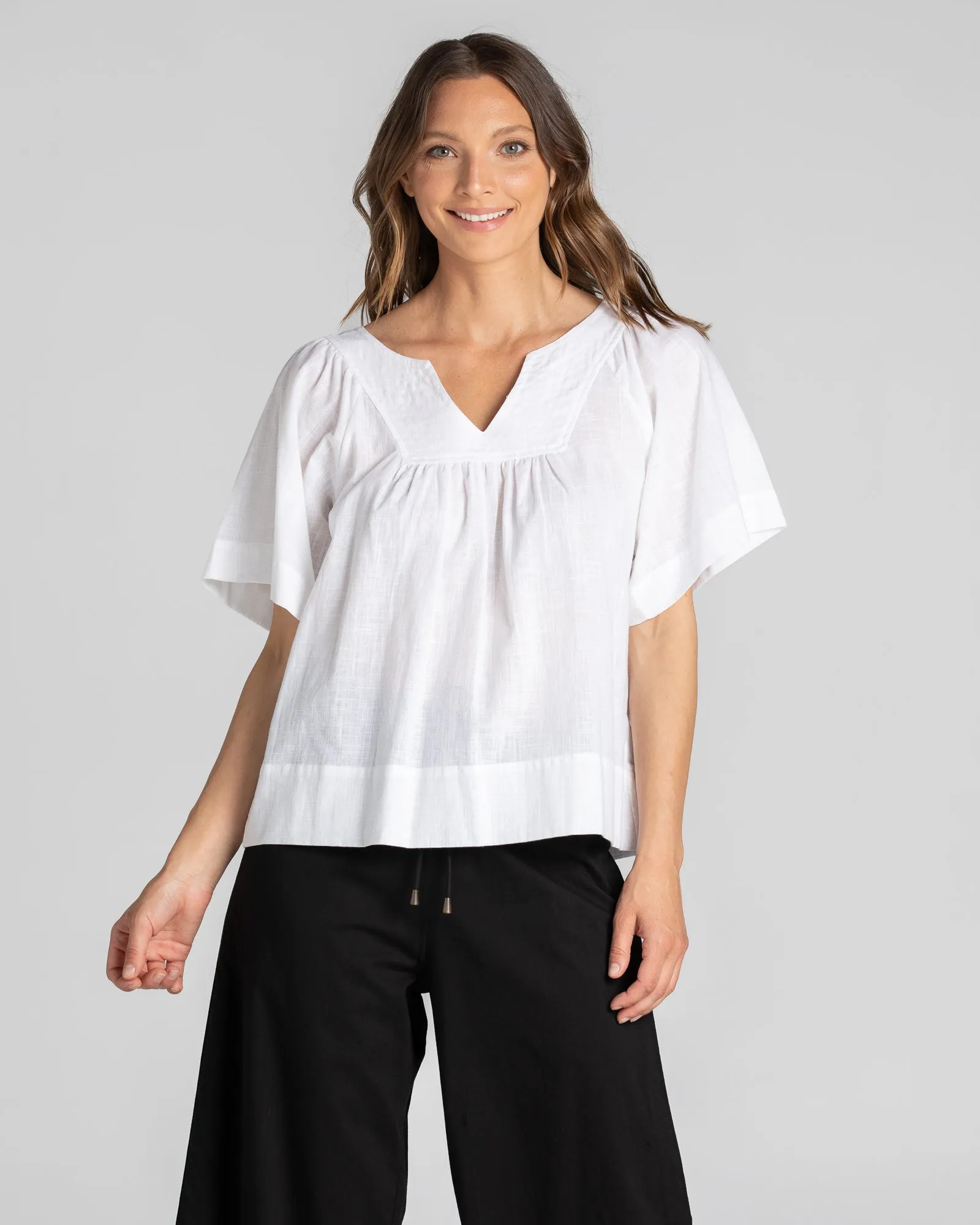 Freya Top - White