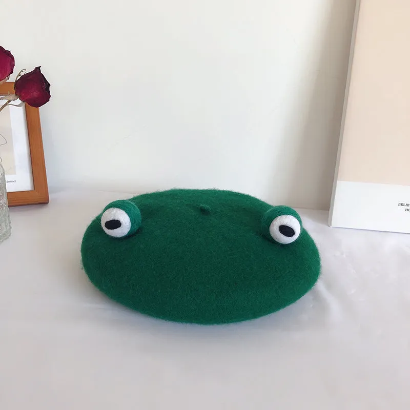 Frog Wool Beret by0152