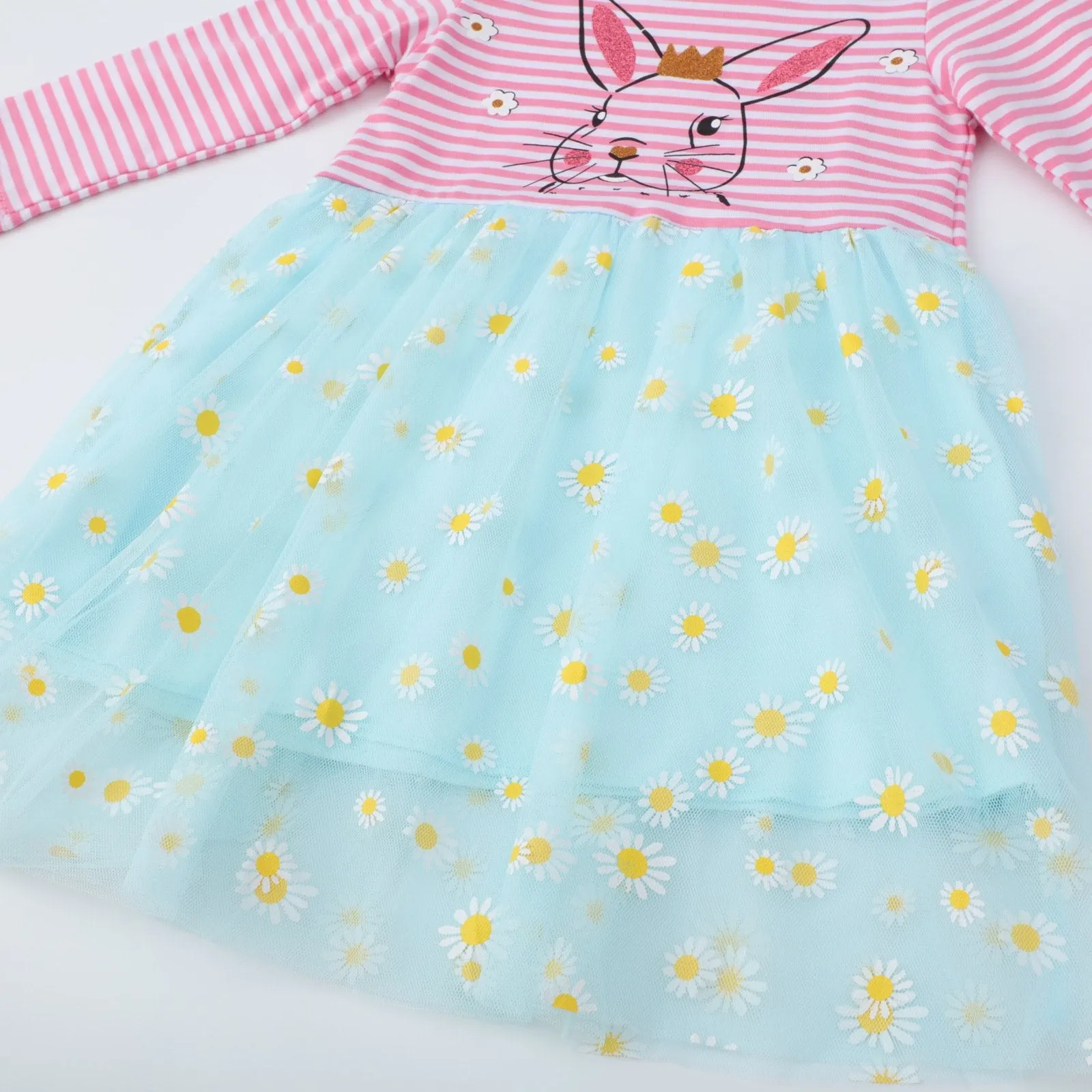 Full Sleeve Bunny 2 in 1 Dress